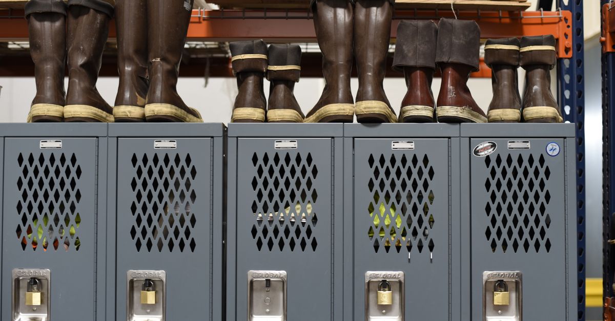 Botas de seguridad de trabajo con puntera reforzada